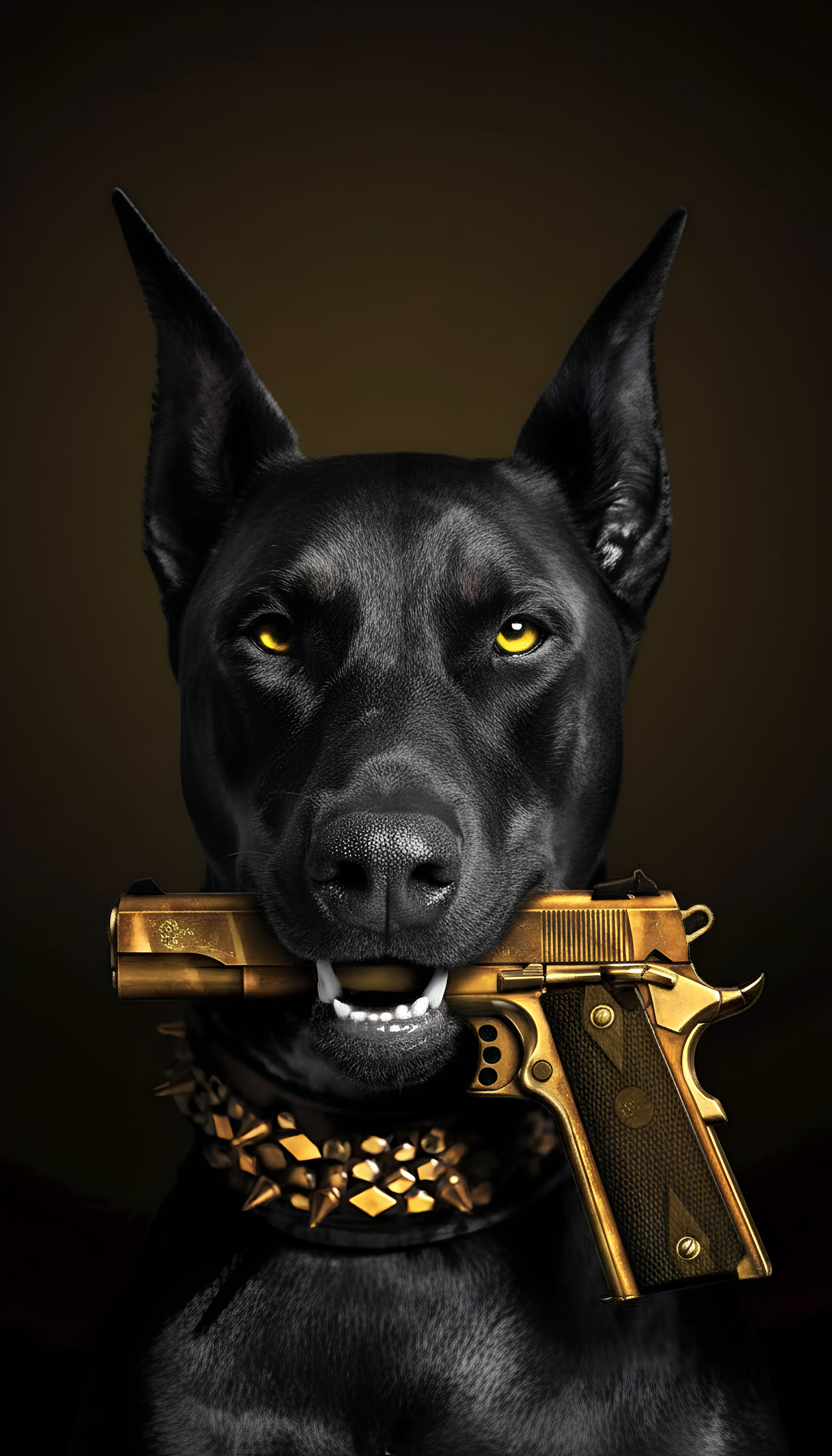 Golden Gun dog
