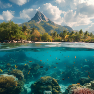 Underwater scaled